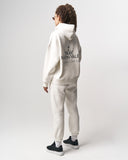 Regalia Crowned Oversized White Hoodie Jogger Set (6)