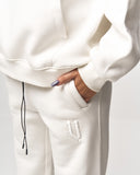 Insignio 3D Embroidered Designer Oversized White Hoodie Jogger Set (6)