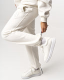 Insignio 3D Embroidered Designer Oversized White Hoodie Jogger Set (12)