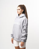 Grieto MV Crack Print Gray Oversized Designer Hoodie (3)