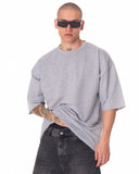 3D Embroidered Martin Valen Signature Gray Oversized T-shirt (7)