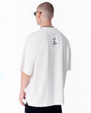 Jedi Delivery Etiquette Oversized White T-shirt (4)