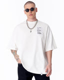 Jedi Delivery Etiquette Oversized White T-shirt (8)