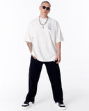Jedi Delivery Etiquette Oversized White T-shirt (7)