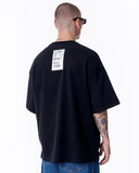 Jedi Delivery Etiquette Oversized Black T-shirt (11)