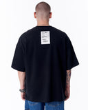 Jedi Delivery Etiquette Oversized Black T-shirt (4)