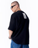 Jedi Delivery Etiquette Oversized Black T-shirt (9)
