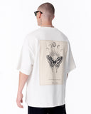 Monarch Loop Oversized White T-Shirt (6)