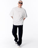 Monarch Loop Oversized White T-Shirt (8)