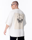 Monarch Loop Oversized White T-Shirt (10)