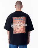 Heritage Fusion Oversized Black T-shirt (5)