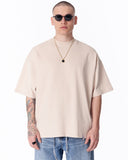 Heritage Fusion Oversized Beige T-shirt (2)