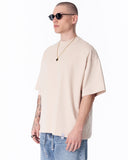 Heritage Fusion Oversized Beige T-shirt (3)