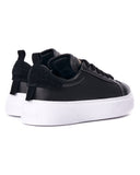 Bobe Women's Designer Black Shoes with Suede Belt (4)