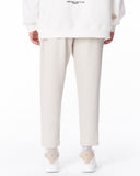 Men's Relax Fit Cream Pants With Steel Chain Detail (4)