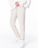 Men's Relax Fit Cream Pants With Steel Chain Detail (9)