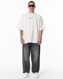 Heritage Fusion Oversized White T-shirt (12)