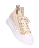 Valento Knitwear Beige Sneakers (4)