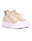 Valento Knitwear Beige Sneakers (2)