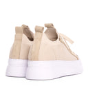 Valento Knitwear Beige Sneakers (3)