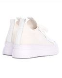 Valento White Knitwear Sneakers (4)