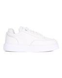 Men's Low Top Leather Sneakers White