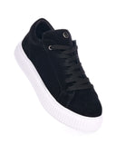 Black Genuine Leather Casual Sneakers (4)