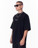 Embroidery Mandala Black Oversized T-shirt (7)
