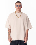 Van Gogh Blossoms Beige Oversized T-shirt (2)
