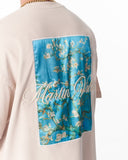 Van Gogh Blossoms Beige Oversized T-shirt (3)