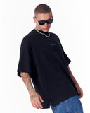 Van Gogh Blossoms Black Oversized T-shirt (4)