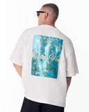 Van Gogh Blossoms White Oversized T-shirt