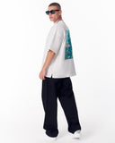 Van Gogh Blossoms White Oversized T-shirt (9)