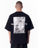 Urban DNA Applique Patch Black T-shirt (2)