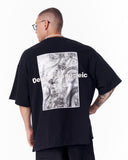 Urban DNA Applique Patch Black T-shirt (9)