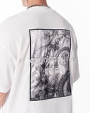 Urban DNA Applique Patch White T-shirt (3)