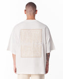 Applique Lace 3D Embroidery T-shirt White (8)