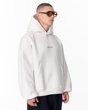 Mandala Shinning Print with 3D Embroidery Hoodie White (4)