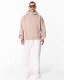 Van Gogh Blossoms Beige Oversized Hoodie (9)