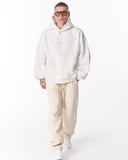 Van Gogh Blossoms White Oversized Hoodie (10)
