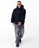 Van Gogh Blossoms Black Oversized Hoodie (8)