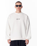 Embroidery Mandala White Oversized Sweatshirt (4)