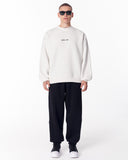 Embroidery Mandala White Oversized Sweatshirt (12)