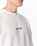 Embroidery Mandala White Oversized Sweatshirt (7)