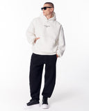 Urban DNA Applique Patch White Hoodie (8)