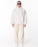 Applique Lace 3D Embroidery Hoodie White (13)