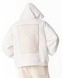 Applique Lace 3D Embroidery Hoodie White (12)