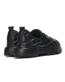 Bold Capitone Black Shoes (4)