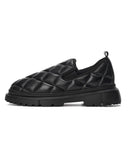 Bold Capitone Black Shoes (5)