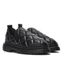 Bold Capitone Black Shoes (2)